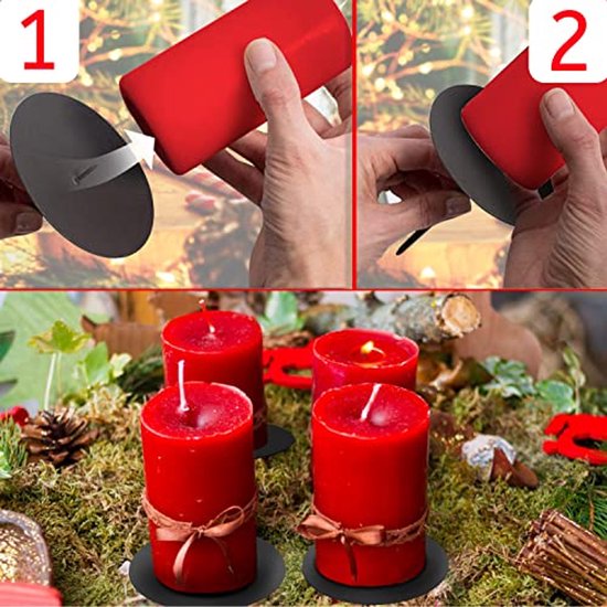 Adventkrans voor 4 kaarsen :2,2 cm | Brons | IB Laursen | Kerstartikelen | Puur & Mooi wonen