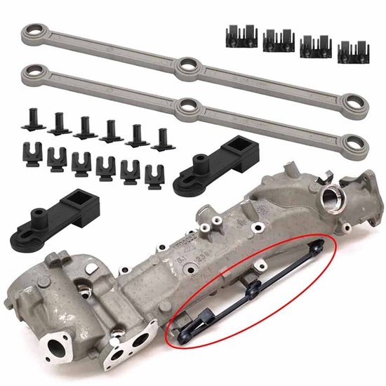 Mmgoqqt - Intake Manifold Reparatie Kit - Voor Mercedes OM642 320CDi ...