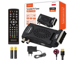 Zenwire DVB-T2 002 TV-ontvanger - HEVC H.265 - 1080p - HDMI SCART