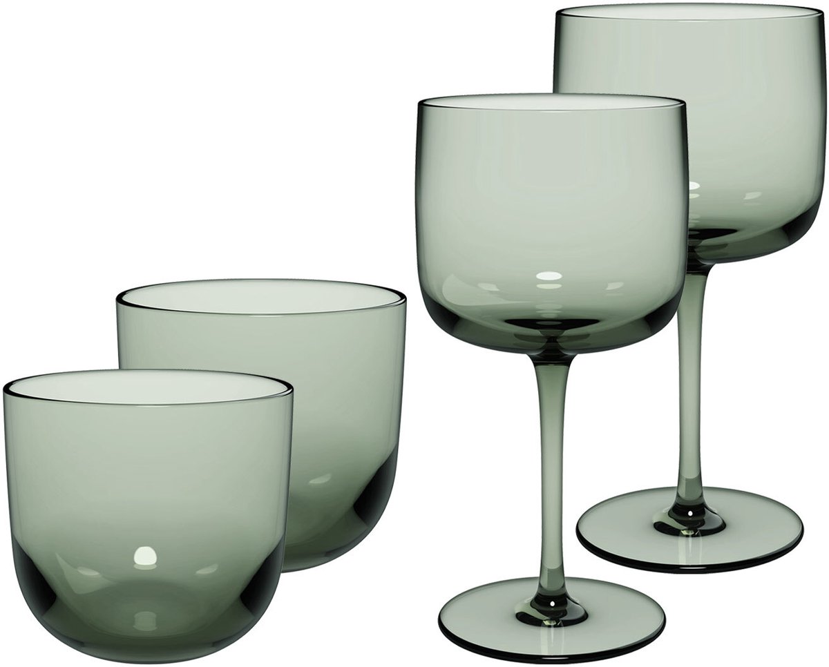 Wein- und Wassergläser Like Glass Set van 4