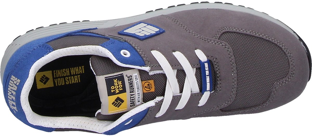 ToWorkFor Stride S3 - Grijs/Blauw - 37