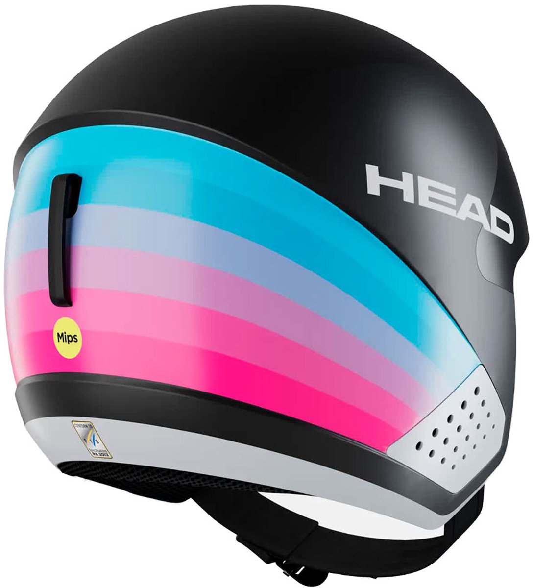 Head Downforce Mips Rd Helm Zwart 56-57 cm
