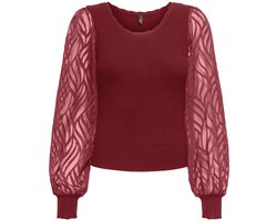 Only Julie Rib Mix Knit Trui Dames - Maat L
