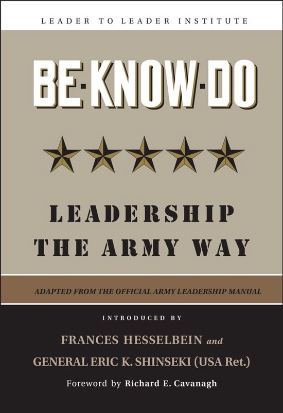 Frances Hesselbein Leadership Forum 104 - Be * Know * Do - cover