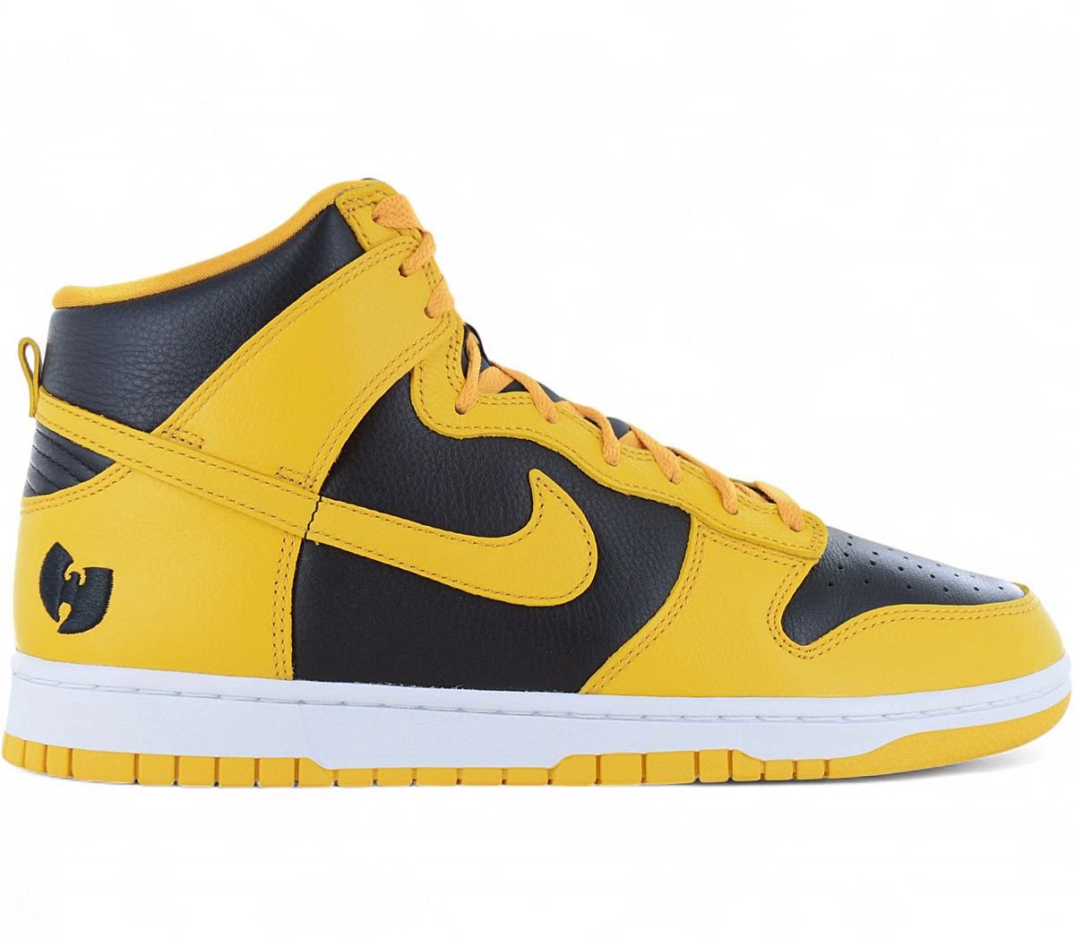 Nike x Wu-Tang Clan Dunk High Retro Heren Sneakers Premium Schoenen HJ4320-001 Geel