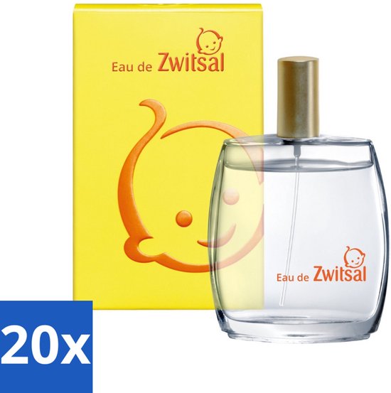 20 x Zwitsal Eau de Zwitsal 95 ml - Kinderparfum - Cadeau - Dermatologisch Getest