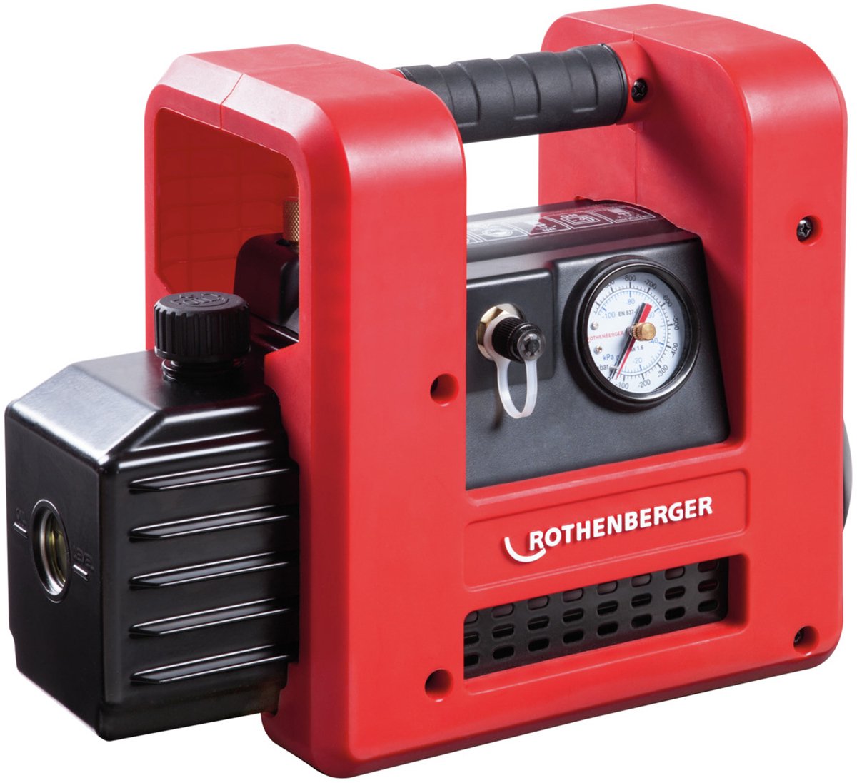 ROTHENBERGER ROAIRVAC R32 1.5 zweistufige Drehschieberpumpe, 230V, 42 l/min - 1000002399