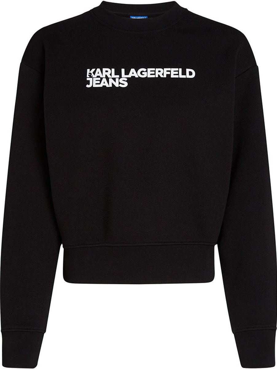 Karl Lagerfeld Jeans A1w20005 Sweatshirt Zwart L Vrouw