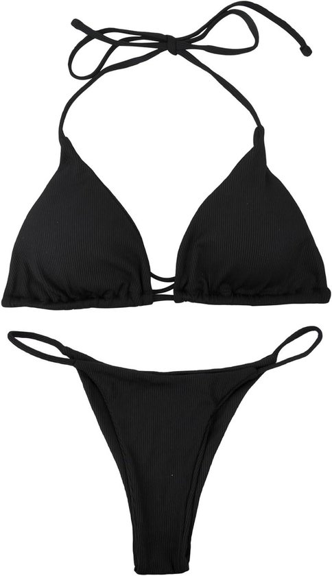 Allecto Plus - Dames badpak tweedelig bikini met verstelbare bandjes