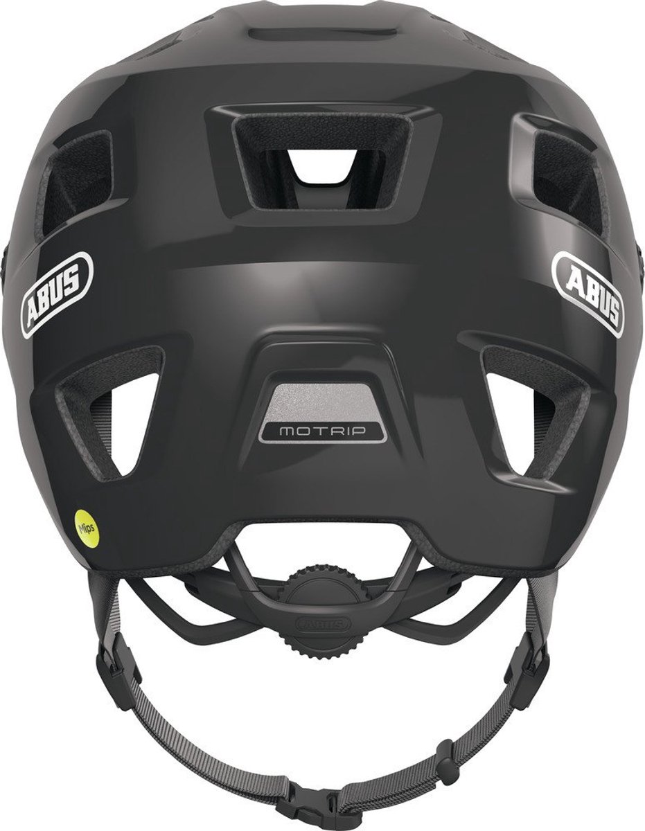 Fietshelm ABUS MOTRIP MIPS shiny black S - 51-55 cm - zwart - Geschikt voor gebruik op mountainbikes - 350 g