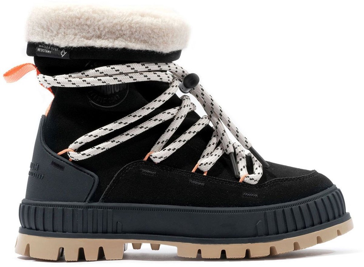 Palladium Pallashock Hiver Hiking Laarzen Vrouw Zwart