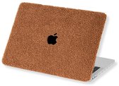 Housse Lunso pour MacBook Pro 14 pouces (2021-2024) - Teddy Puffy Brown