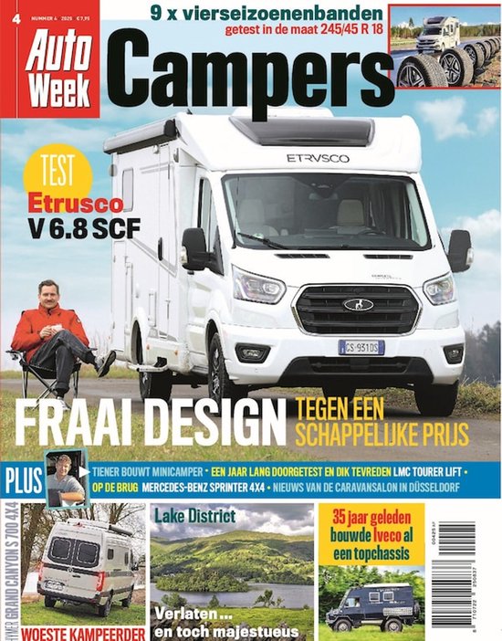 AutoWeek Campers 4-2025 - Alles over campers