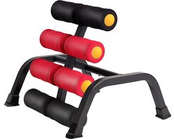 1x buiktrainer – opvouwbare buikspiertrainers met rugmassage – mini inversion ab trainer tot 181 kg – voor rugstretch en core-oefeningen