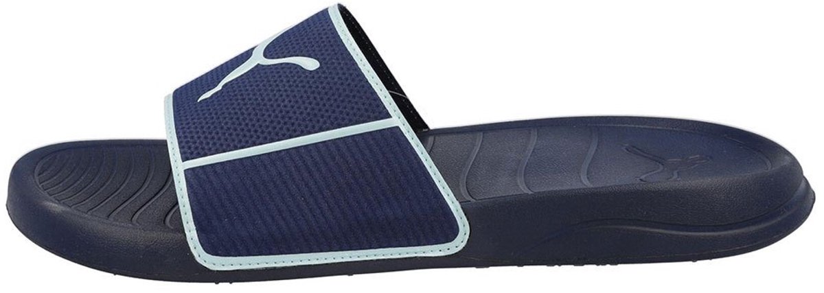 Puma Popcat 20 Shower Slippers 1/2 Marineblauw
