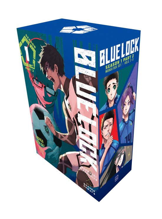 Blue Lock Manga Box Set- Blue Lock Season 1 Part 2 Manga Box ... - cover