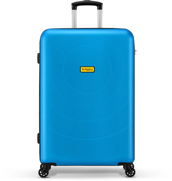 BHPPY Reiskoffer groot 76x49x29cm - Lichtgewicht koffer met 95L inhoud - Reiskoffer met wielen - Veilig cijferslot - Ocean Blue
