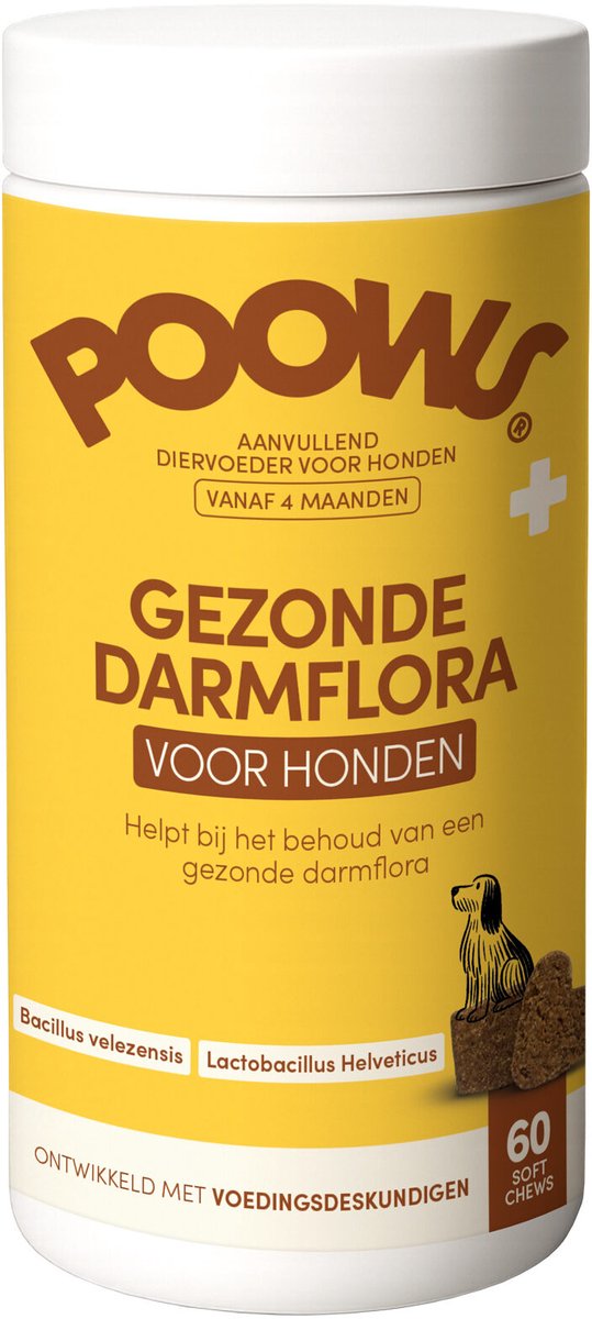Poows Gezonde Darmflora - 60 stuks