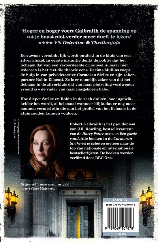 Cormoran Strike 8 - De gemerkte man