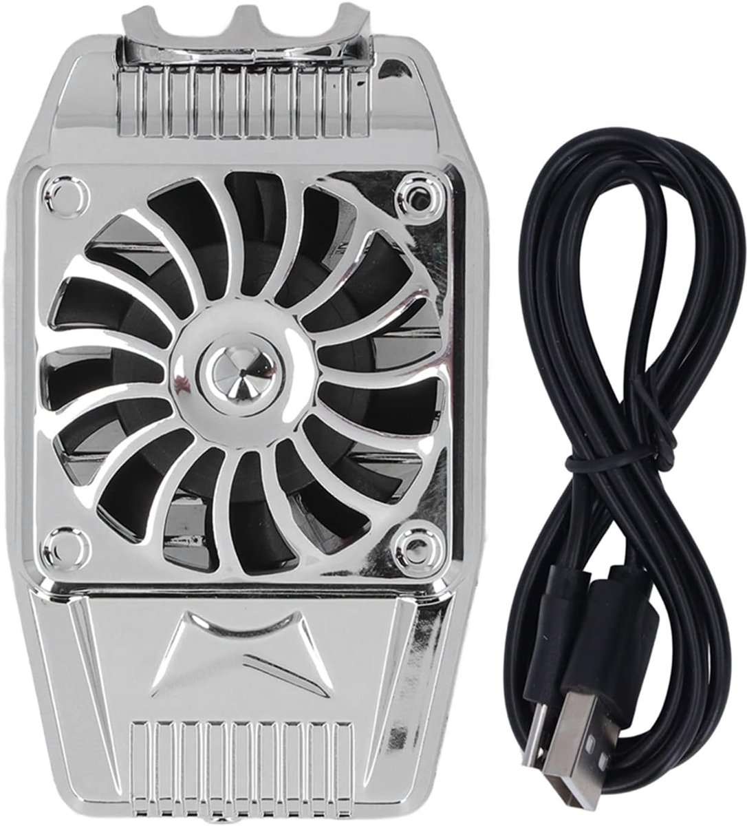 Draagbare Mobiele Telefoon Koeler voor Gaming – Snelle Koeling en Geluidsarme Ventilator