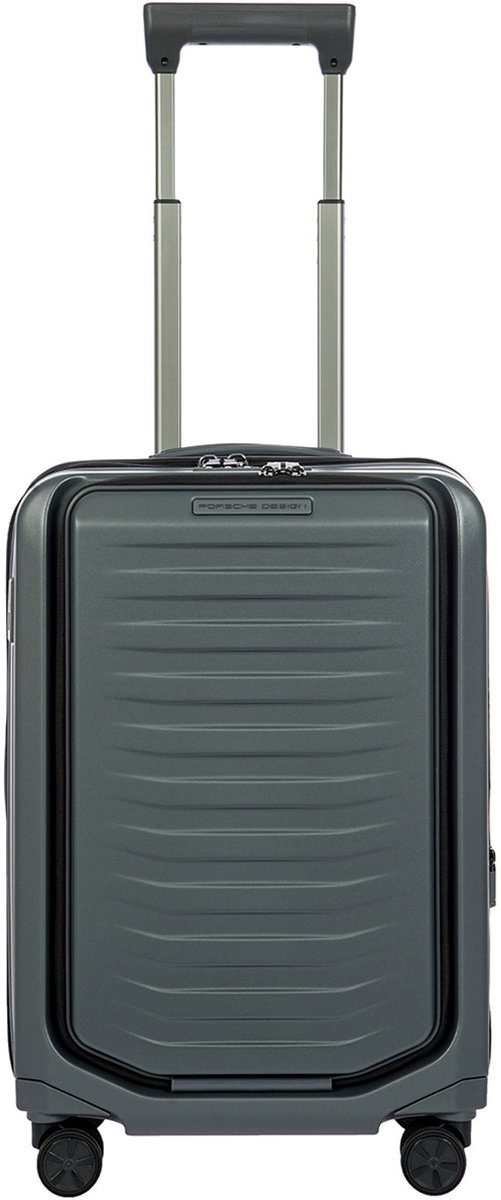 PORSCHE DESIGN trolley met laptopvak Roadster HC Business Trolley Grey Matt donkergrijs 55cm