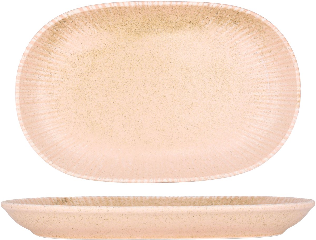 ID Fine Serveerschaal - Adel - Porselein - 28 cm - set van 2