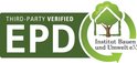 Logo EPD Third-Party Verified Institut Bauen und Umwelt e.V.