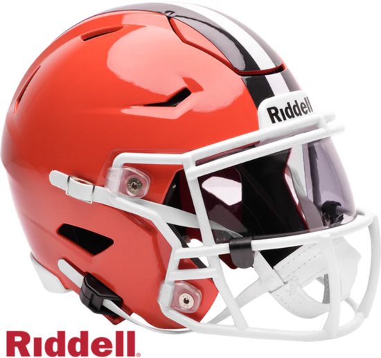 Casque Replica Riddell Speedflex Midi NFL, taille moyenne, Cleveland Browns