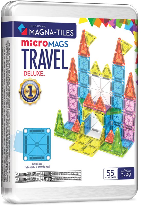 Magna-Tiles | Travel Set Deluxe 55 Stuks Set