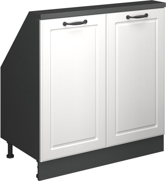 Vicco Rollcontainer Bürocontainer 2 Fächer Aktenregal Büroregal