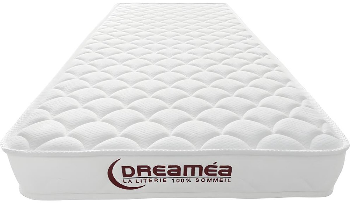 Vente-unique Matras 90 x 190 cm met vormgeheugen dikte 15 cm - PELOPS van YSMÉE L 190 cm x H 15 cm x D 90 cm Wit
