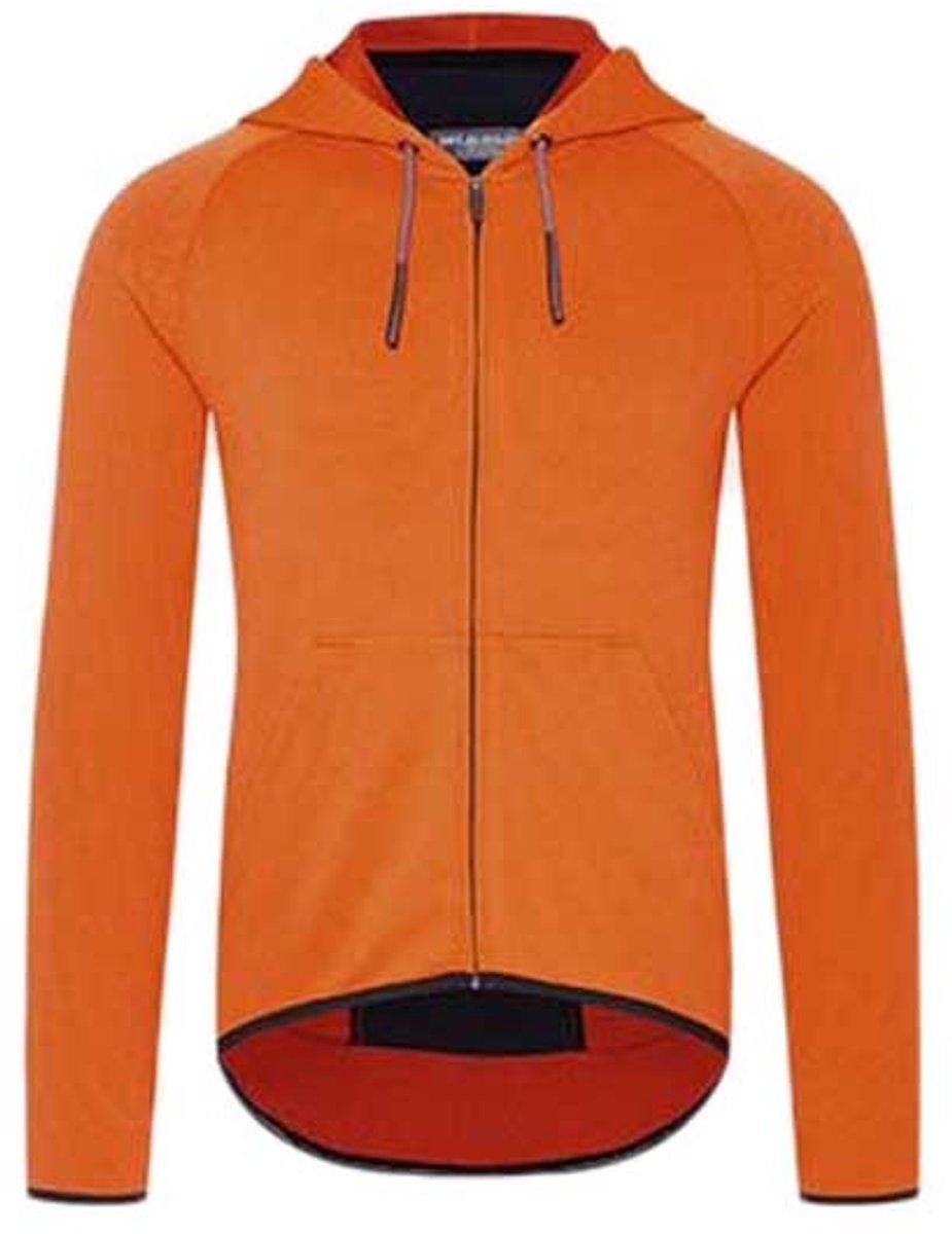 CafÉ Du Cycliste Solenne Trui Met Lange Mouwen Oranje XS Man,Vrouw