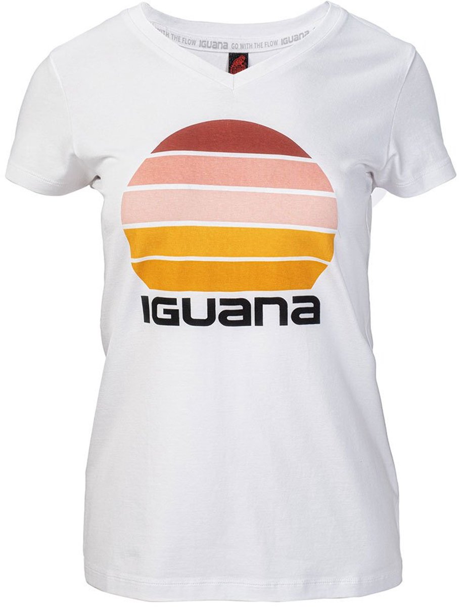 Iguana Rioki T-shirt Met Korte Mouwen Vrouw Wit