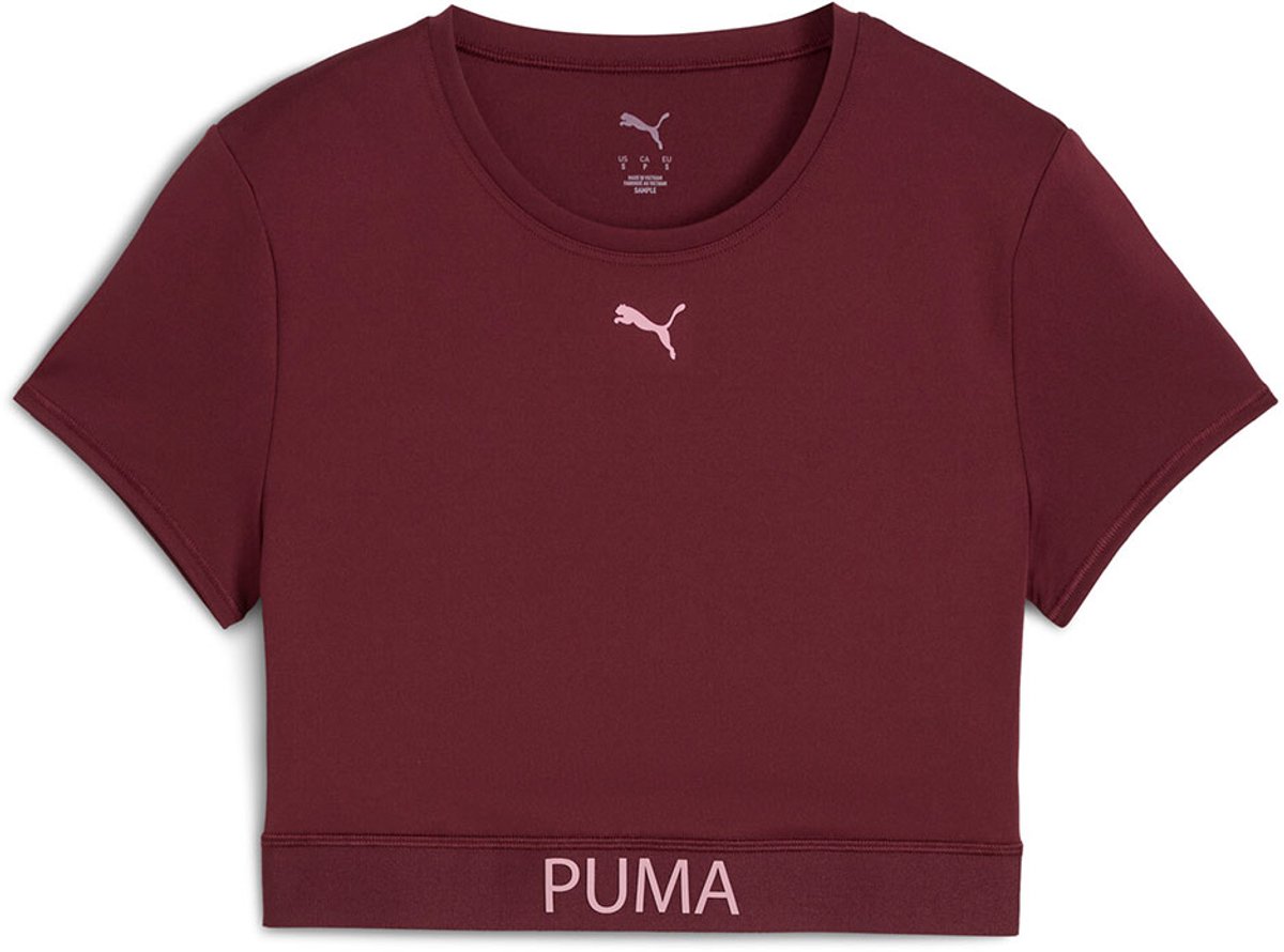 Puma Strong T-shirt Met Korte Mouwen Vrouw Ruby Shimmer