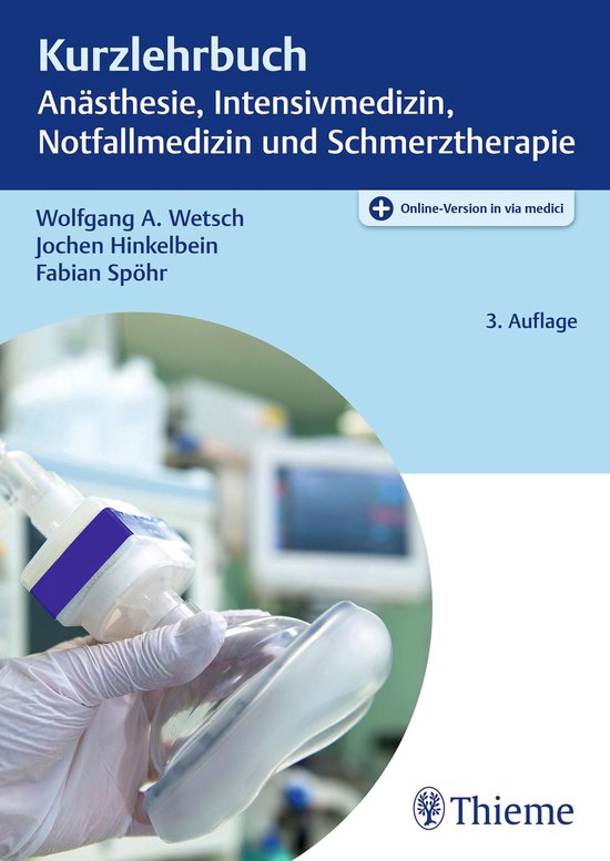 Kurzlehrbuch - Kurzlehrbuch Anästhesie, Intensivmedizin, No ... - cover