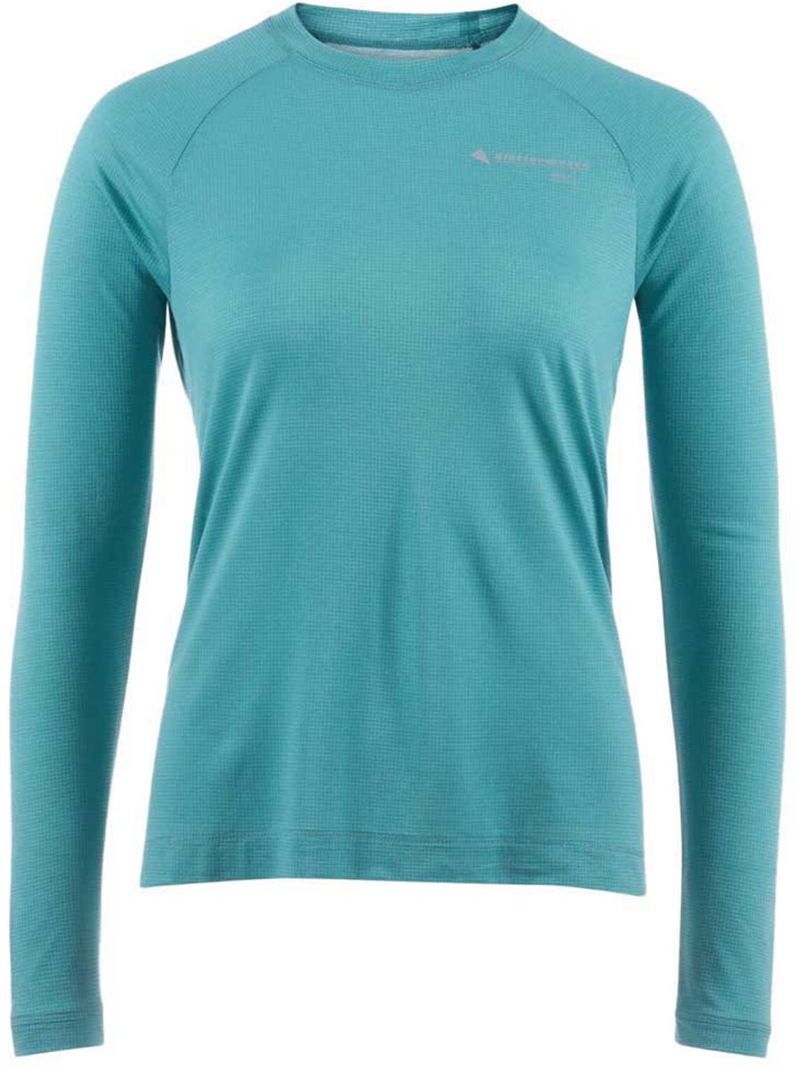 KlÄttermusen Groa T-shirt Met Lange Mouwen Blauw L Vrouw
