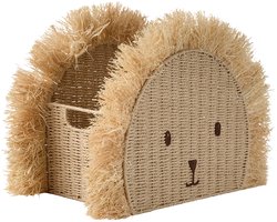 Vertbaudet Opbergmand leeuw van papierkoord en raffia