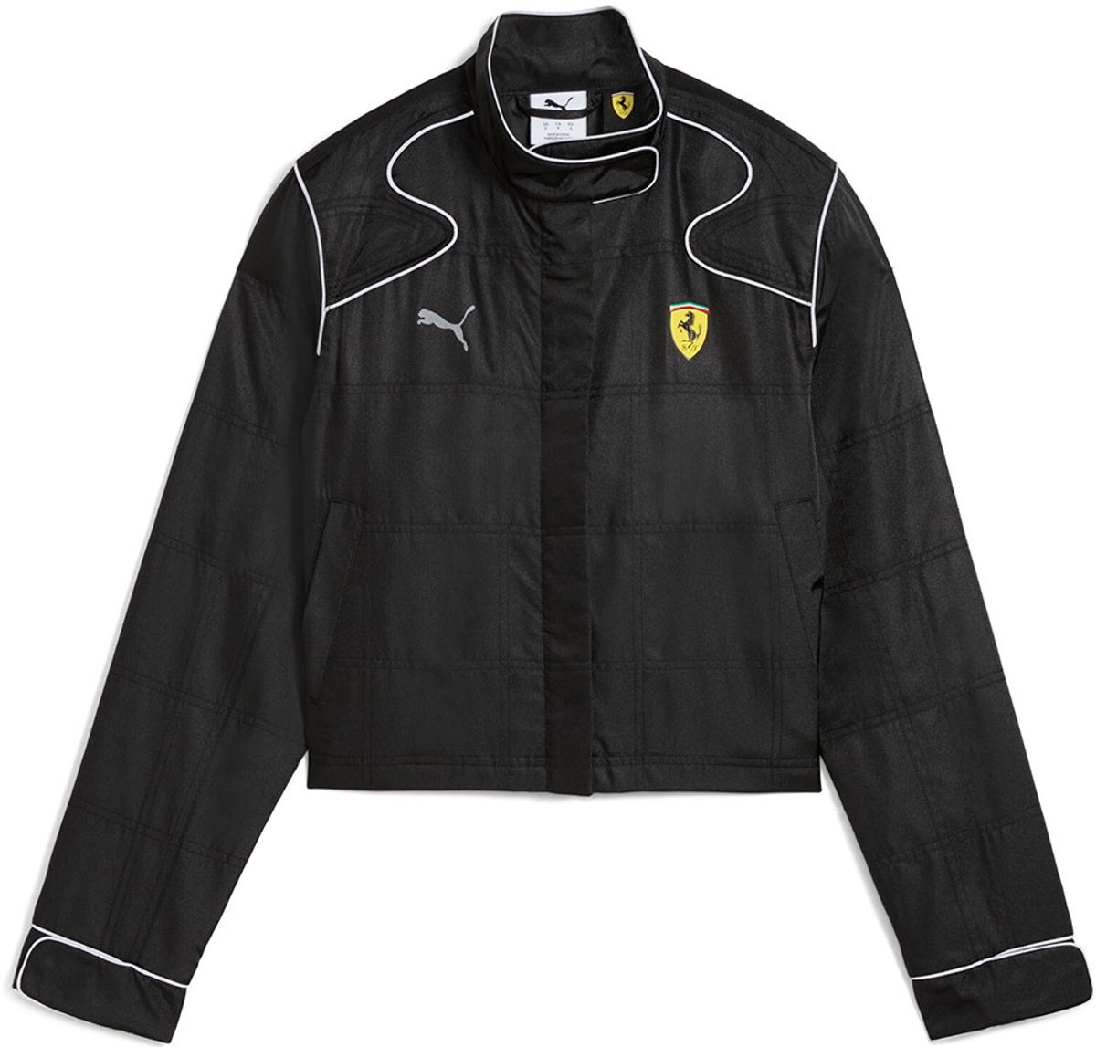 Puma Ferrari Premium Wmn Racing Bomberjack XS Vrouw Zwart
