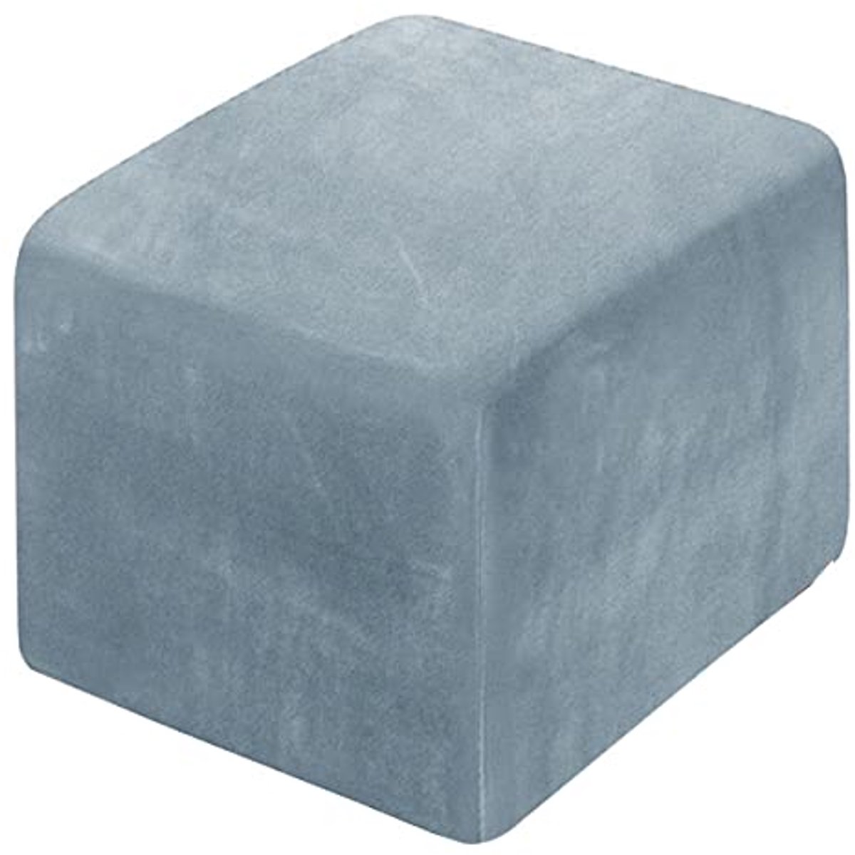 Vierkante fluwelen voetenbankhoes – stretchbare, wasbare cover voor Ottomaanse krukken – 45 x 45 / 50 x 50 cm