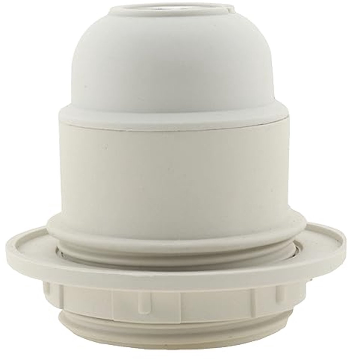 Witte E27 Fitting met Ringhouder voor Peertjes