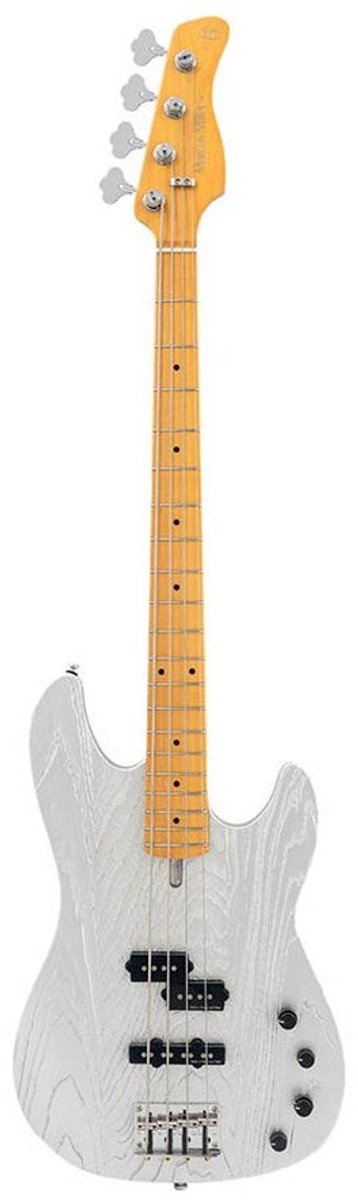 Sire P6 4/ISV Marcus Miller 4-snarige actieve basgitaar Inca Silver