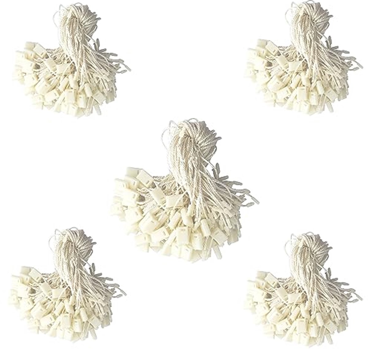 1000 stuks Kledinghangers Koord voor Hangetiketten en Labels - Nylon Touw 17 cm