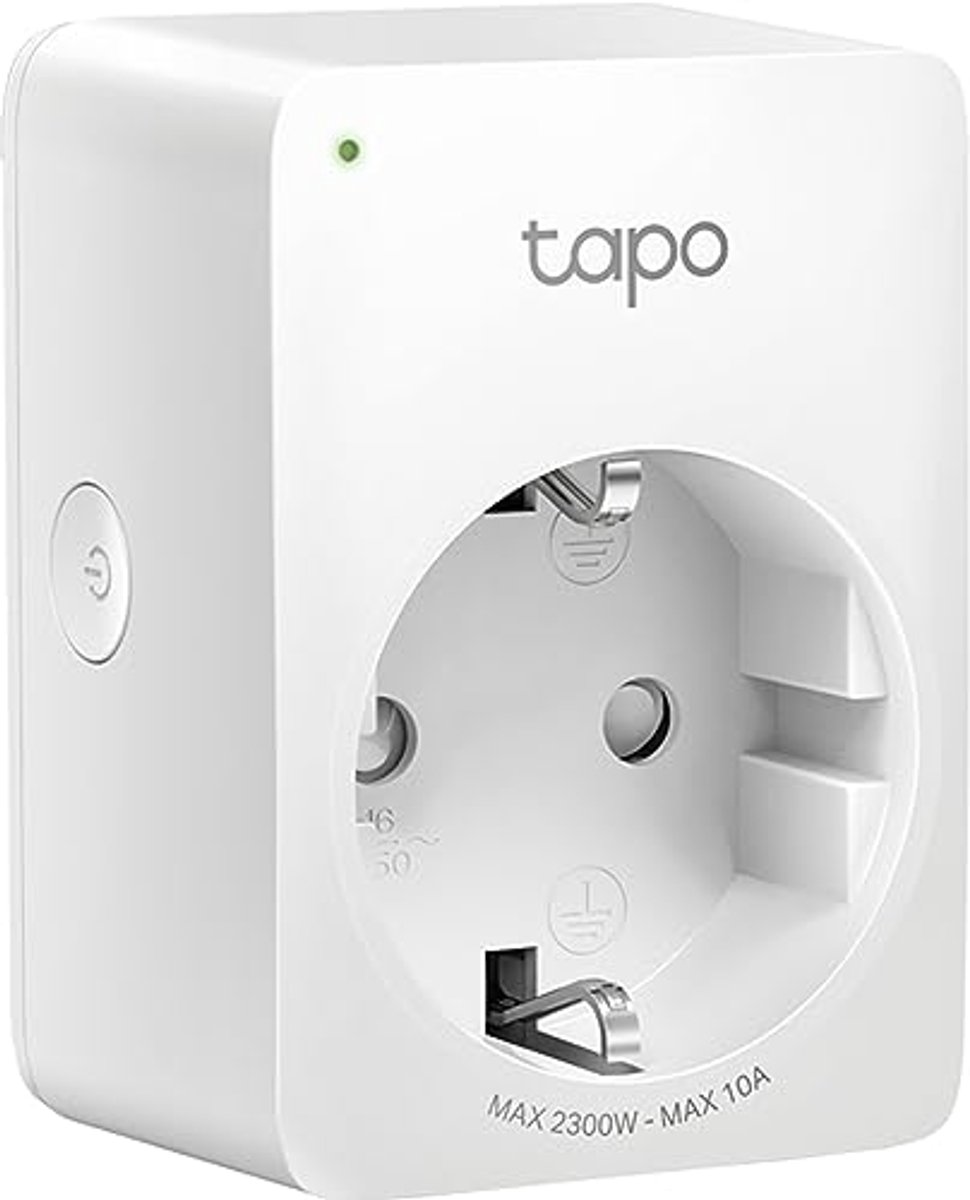 Slimme WiFi Stopcontact met Timer en Schema's - Bedien je Apparaten via Tapo App en Verbeter de Energiebeheer