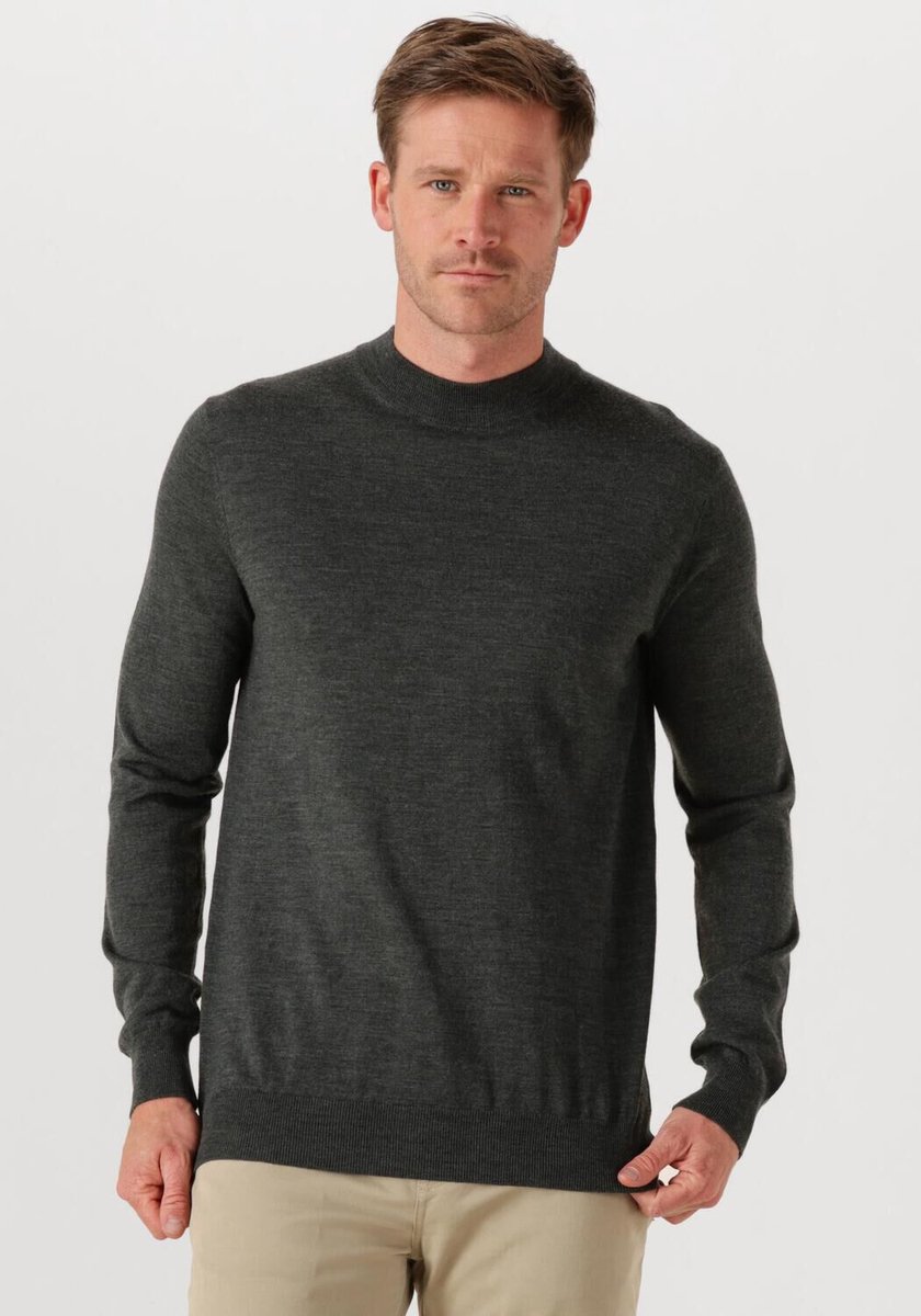 STEFANO LAURAN Turtle Truien & Vesten Heren - Sweater - Hoodie - Vest- Groen - Maat L
