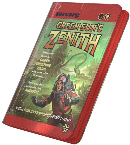 Ultimate Guard Ultimate Guard Zipfolio 360 Xenoskin Magic: The Gathering Edge of EterniTie / Stropdass - Green Sun’s Zenith Card Binders & Sheets
