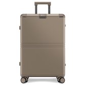 ONYX Hybrid Pro Check-in Koffer Medium 70 Liter - Gerecycled Polycarbonaat en Ritsloos Design - Reiskoffer met TSA slot en Spinner wielen - Desert Clay