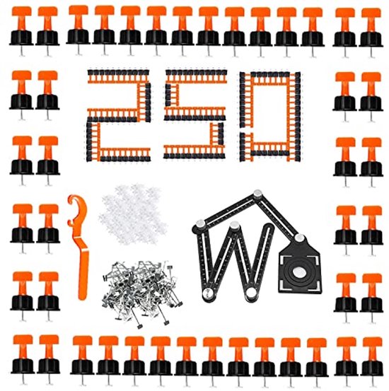 HaWe 550.02 tile wedges 1000 pieces wood