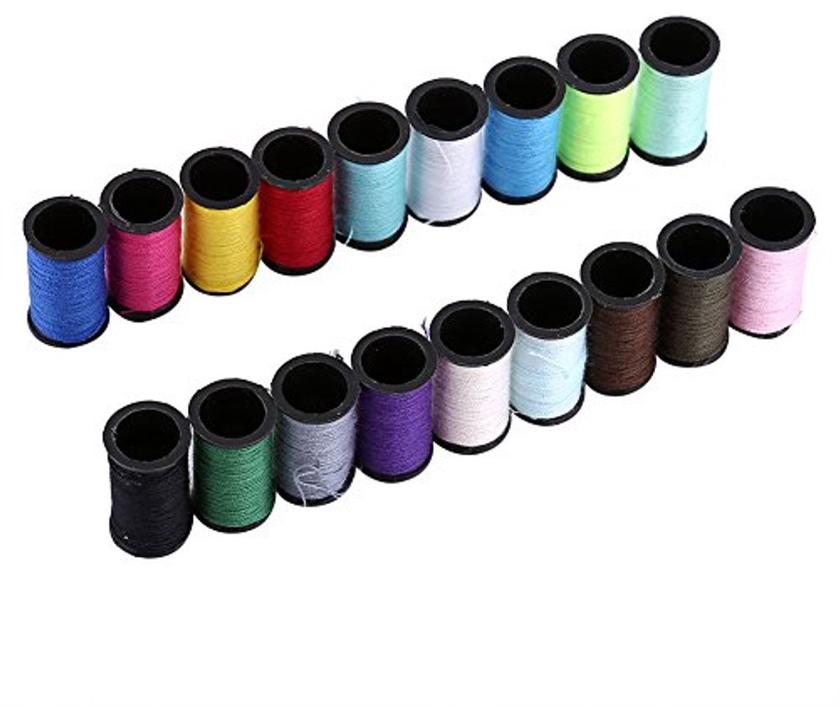 Draagbare Mini Naaiset voor Thuis en Reizen - Compleet Naaigereedschap met Koffer — cadeau in Hobby - foto 2