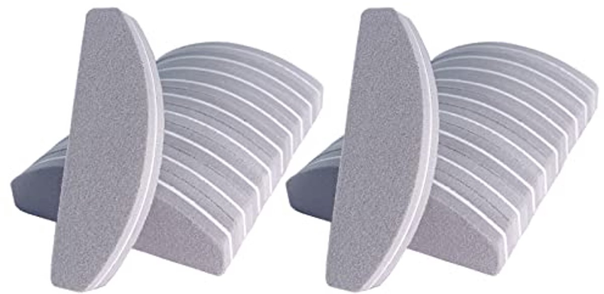 20 stuks Dubbelzijdige Nagelvijlen en Buffers 100/180 Grit