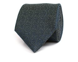 TRESANTI | FABBRO | Zijden stropdas met lurex motief | groen